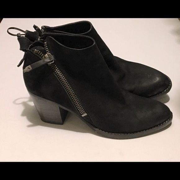 Dolce Vita genuine leather boots with zippers - Picture 4 of 14